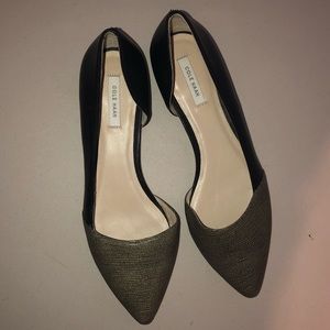 Cole Haan pointy toed flats